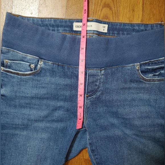 ASOS Blue Distressed Women's Jeggings - Picture 9 of 13